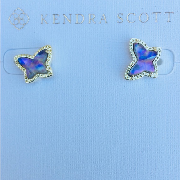 Kendra Scott Jewelry Kendra Scott Lillia Butterfly Lilac Abalone